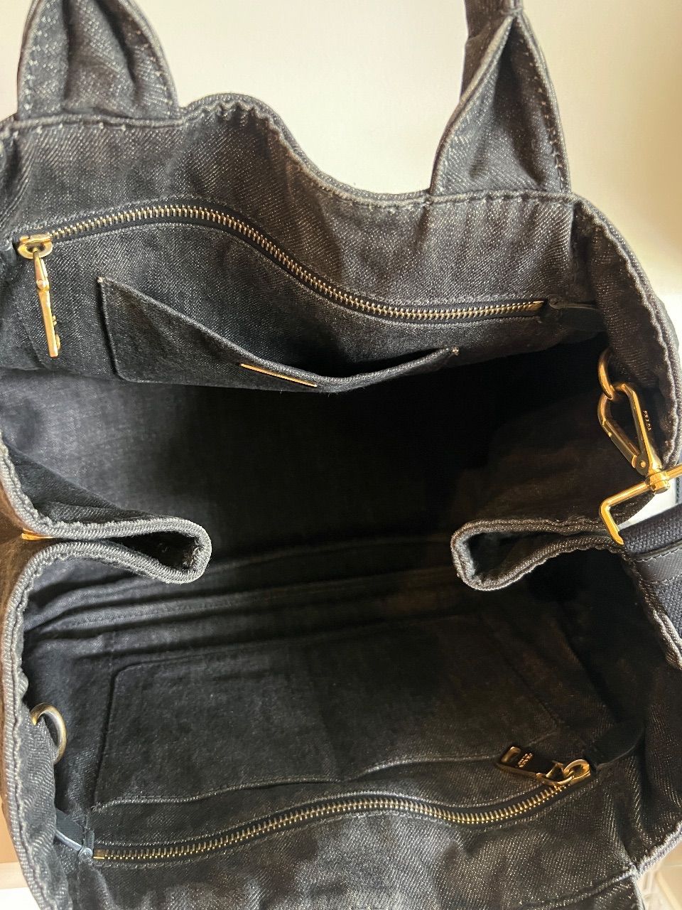 Bolsa tote Canapa jeans — foto 8