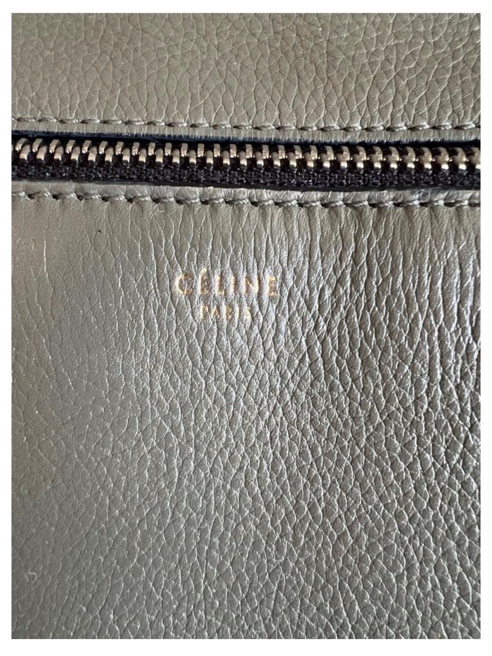 Bolsa Edge couro verde oliva — foto 5