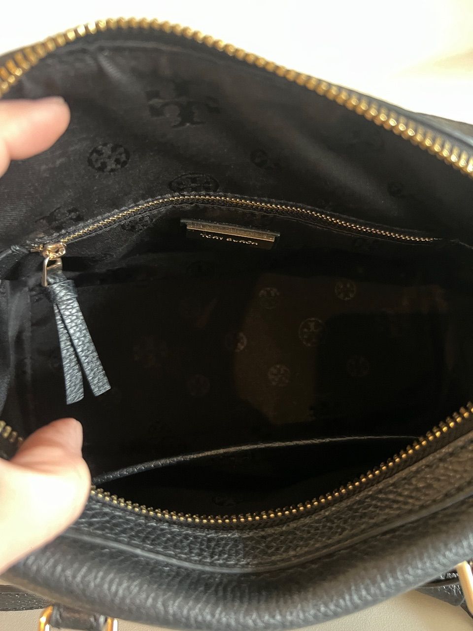 Bolsa de couro preta — foto 9