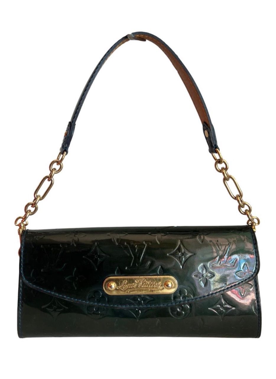 Bolsa clutch verniz verde — foto 2