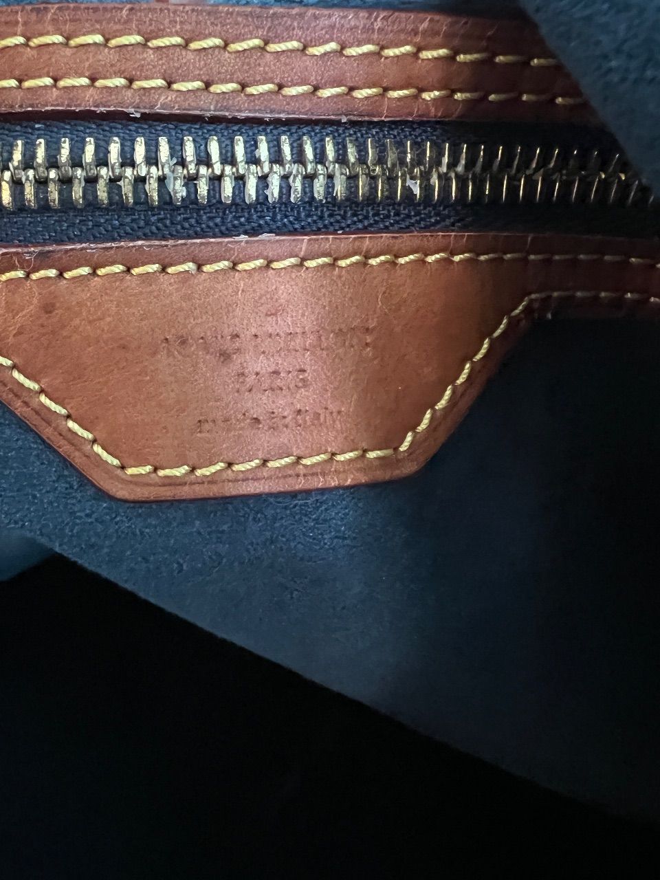 Bolsa Daily monograma denim azul jeans — foto 7