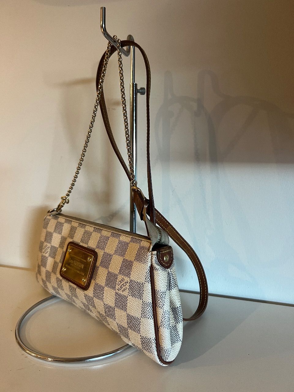 Bolsa Eva clutch Damier Azur — foto 2