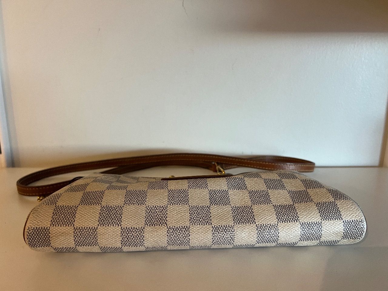 Bolsa Eva clutch Damier Azur — foto 3