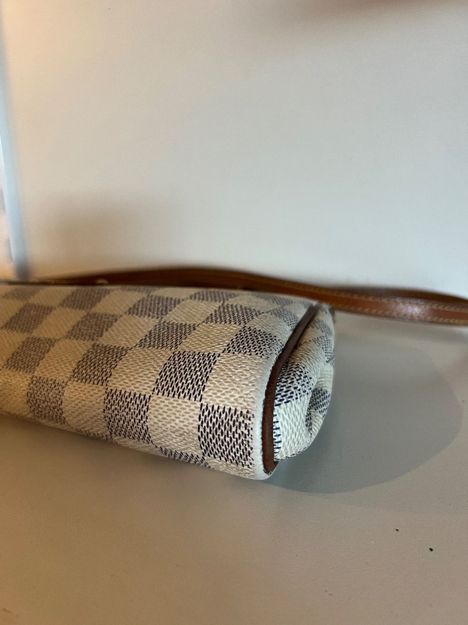 Bolsa Eva clutch Damier Azur — foto 4