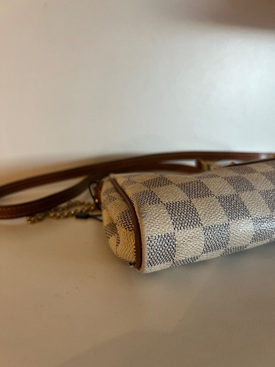 Bolsa Eva clutch Damier Azur — foto 5