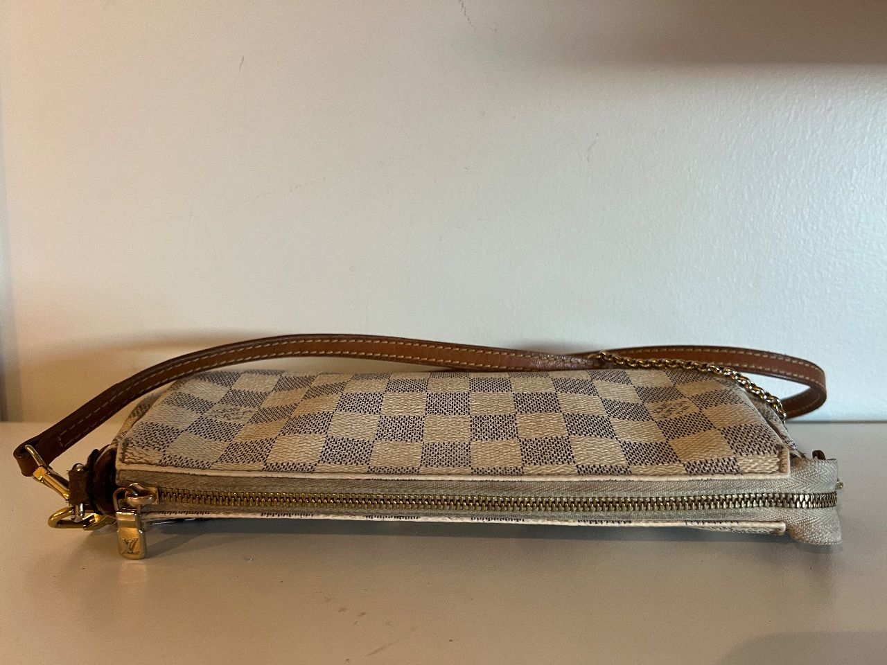 Bolsa Eva clutch Damier Azur — foto 7