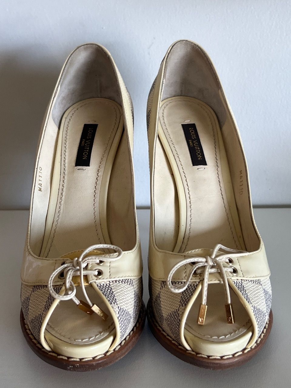 Peep toe Damier Azur 36BR — foto 2