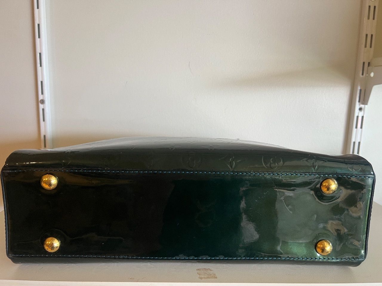 Bolsa tote verniz verde — foto 4