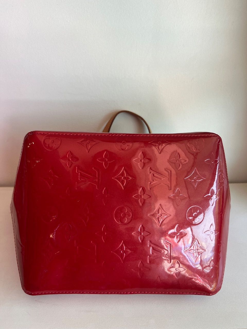 Bolsa Bellevue verniz vermelho — foto 4