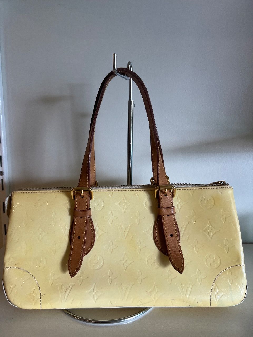 Bolsa Rosewood Avenue verniz amarelo — foto 3