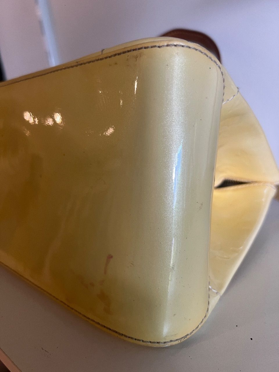 Bolsa Rosewood Avenue verniz amarelo — foto 6