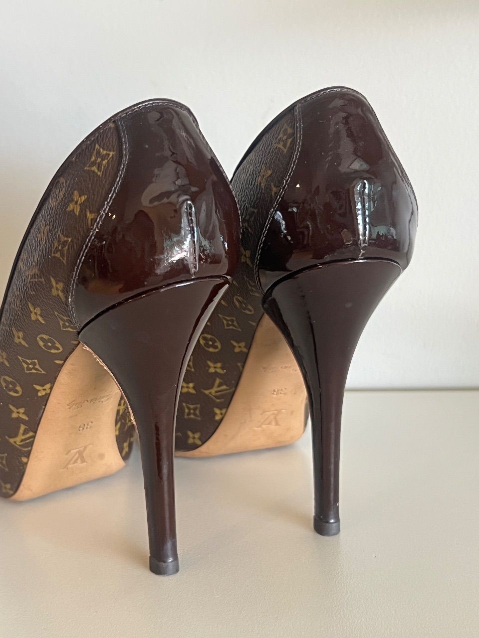Peep toe monograma 36BR — foto 3