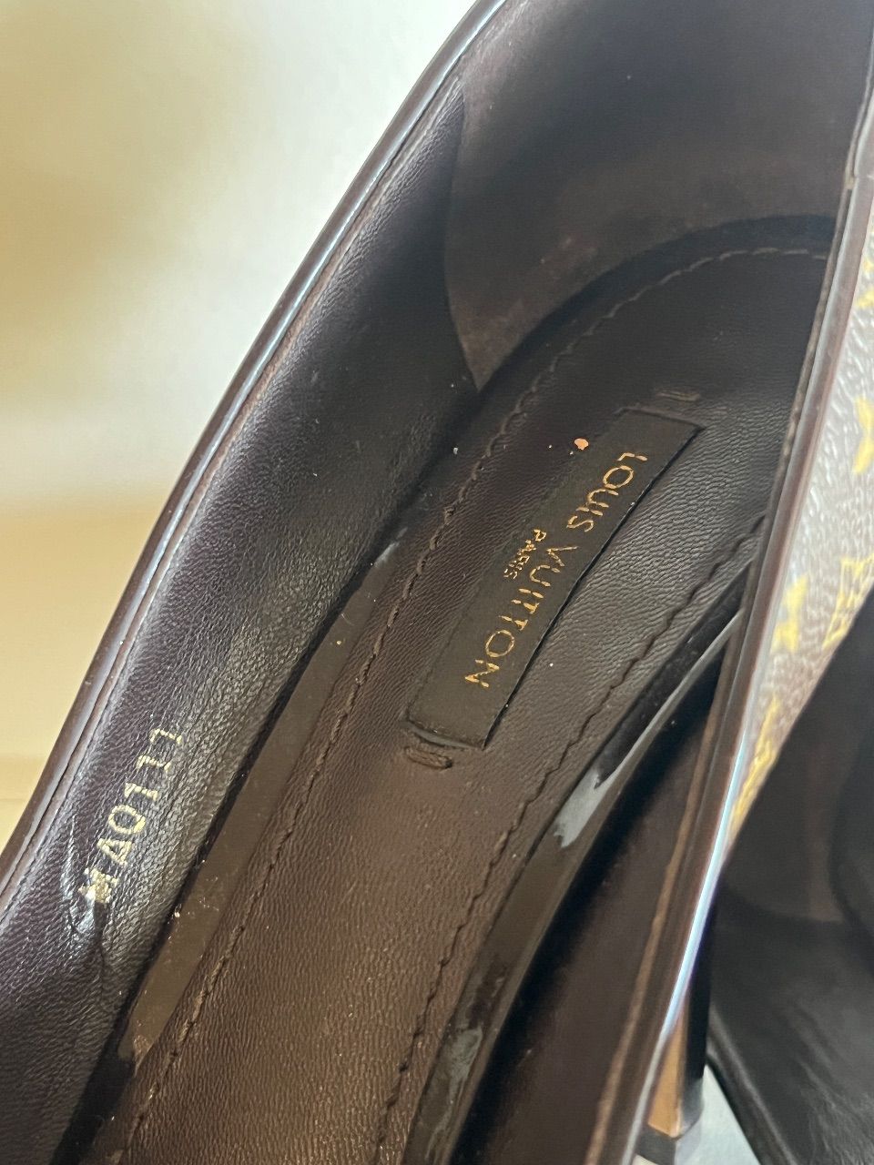 Peep toe monograma 36BR — foto 5