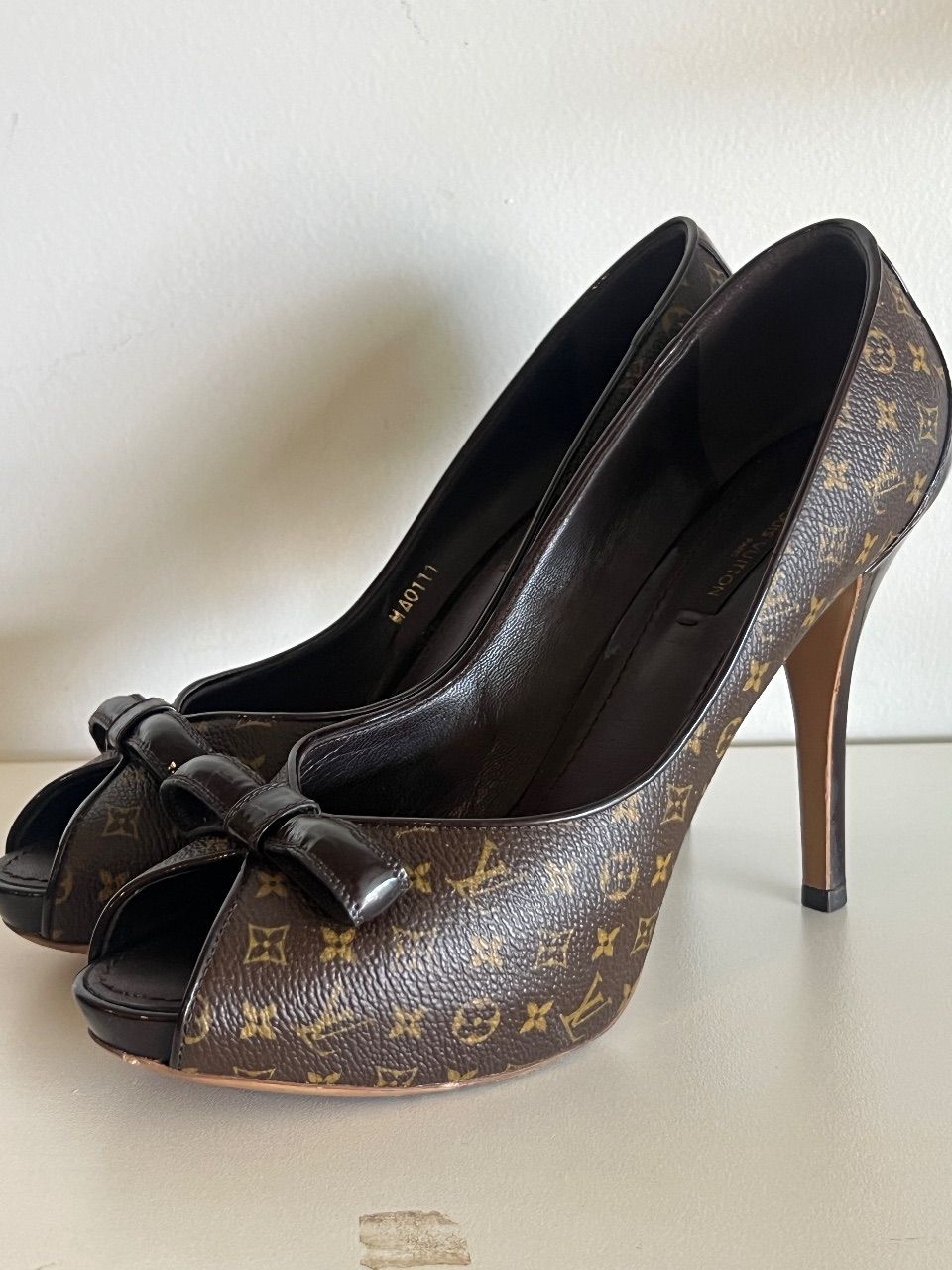 Peep toe monograma 36BR — foto 6