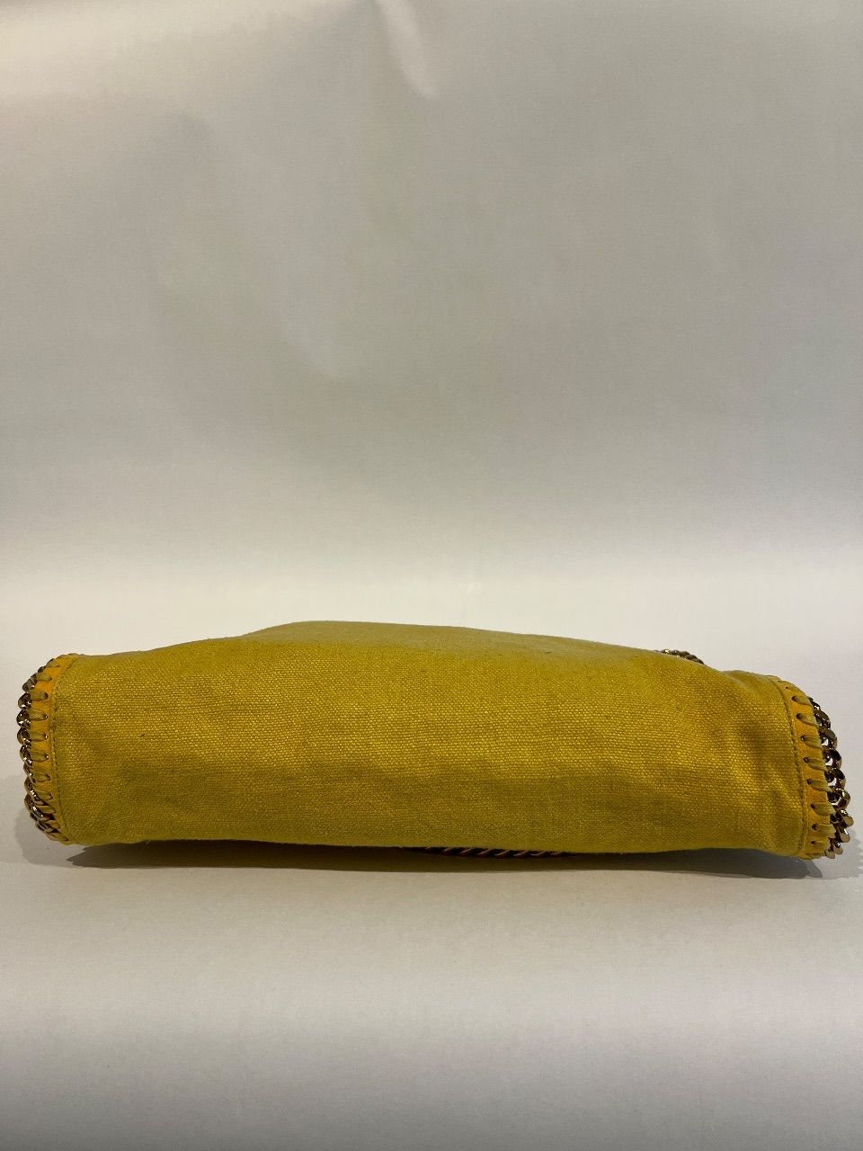 Bolsa Falabella tecido amarelo — foto 2