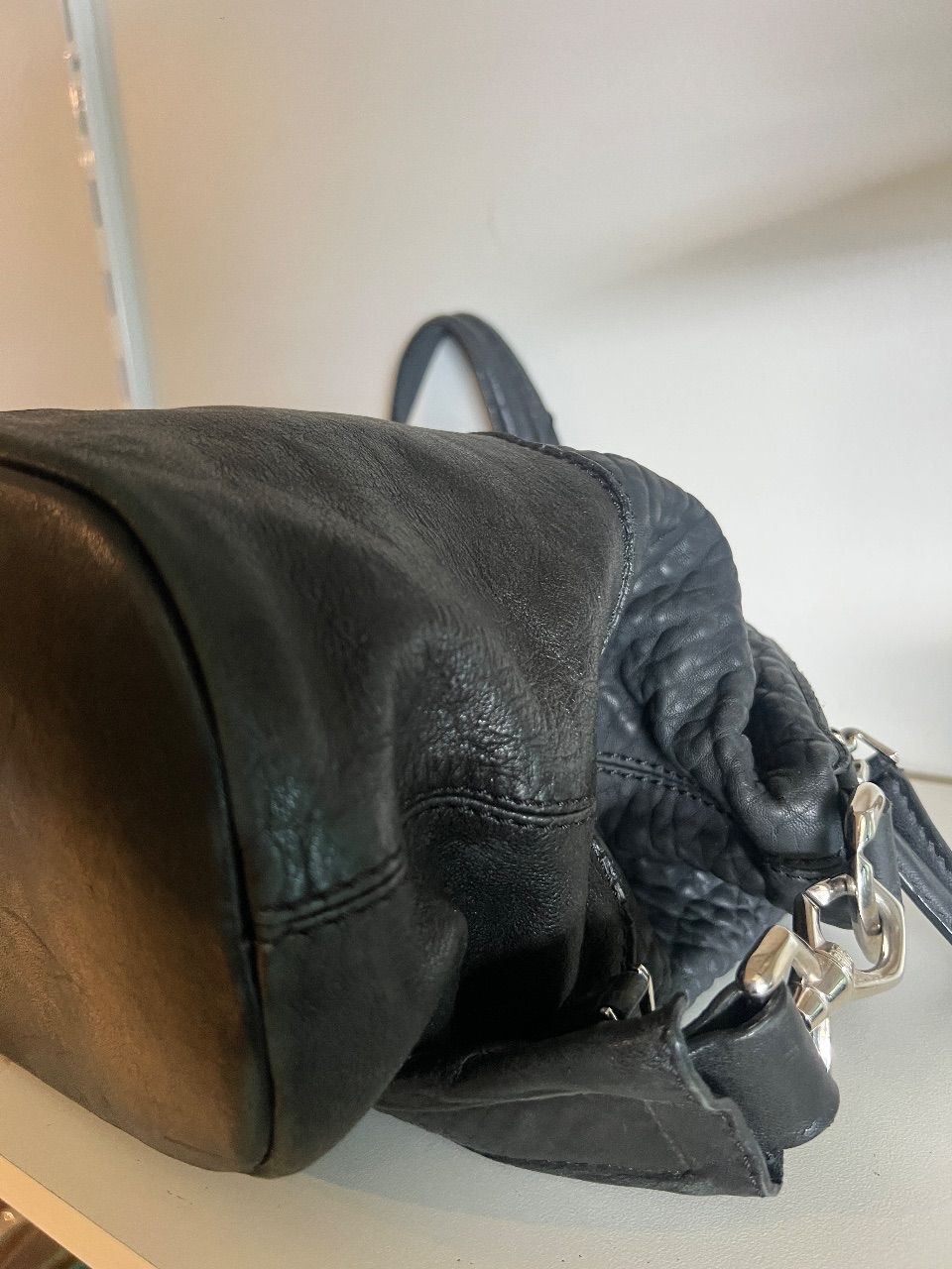Bolsa Nightingale couro preto — foto 6