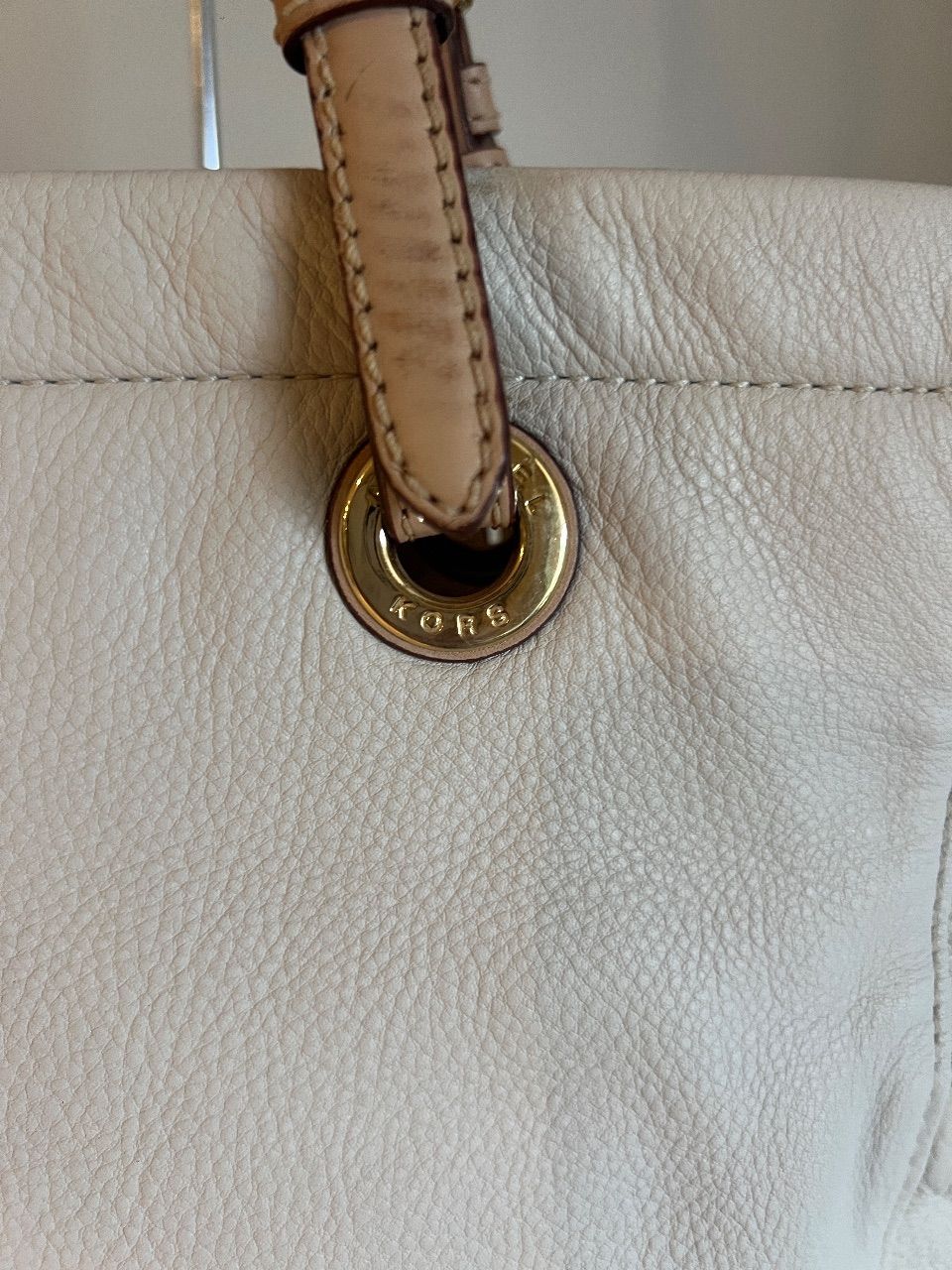 Bolsa Jet Set tote couro branco — foto 4