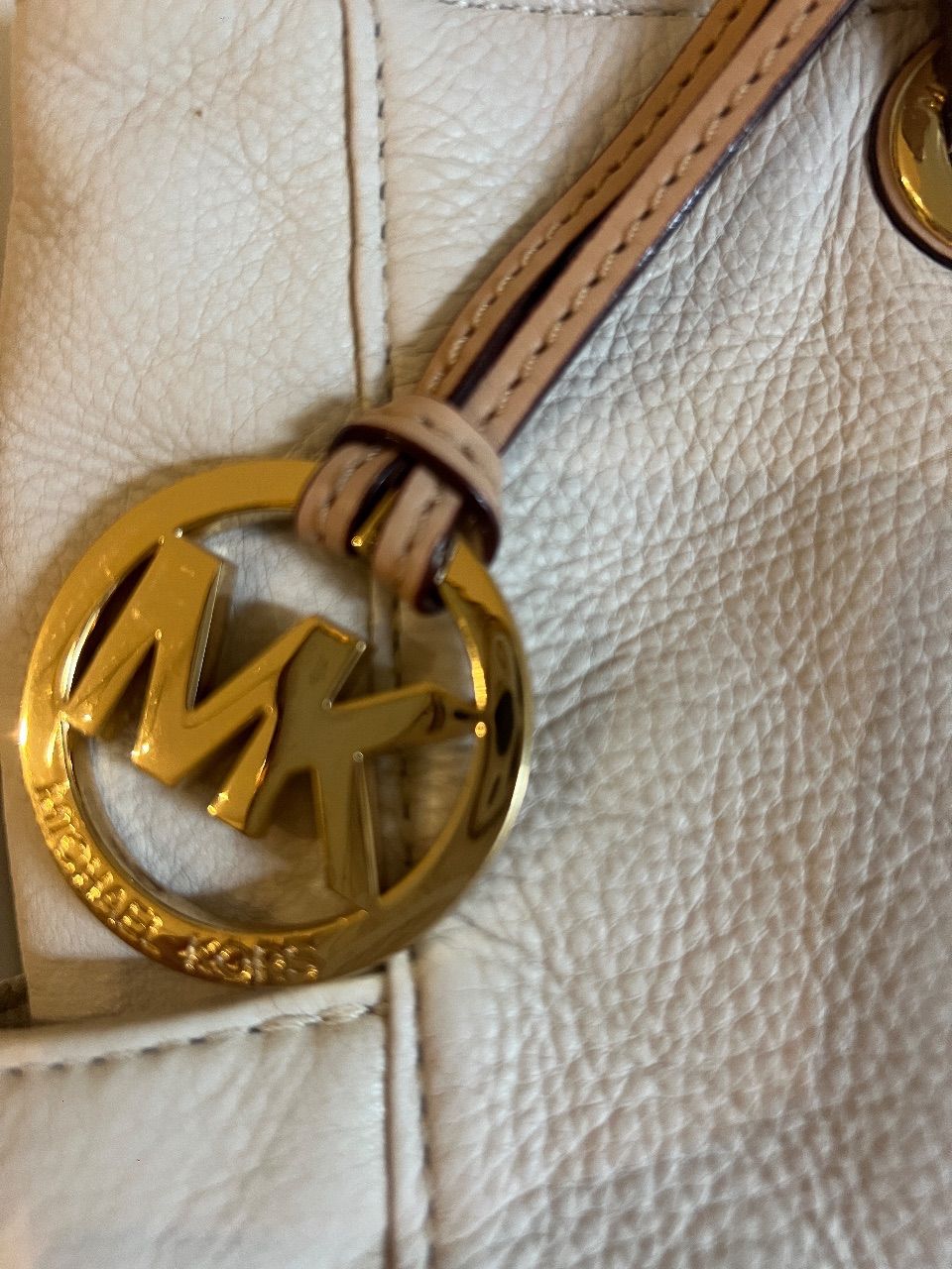 Bolsa Jet Set tote couro branco — foto 7