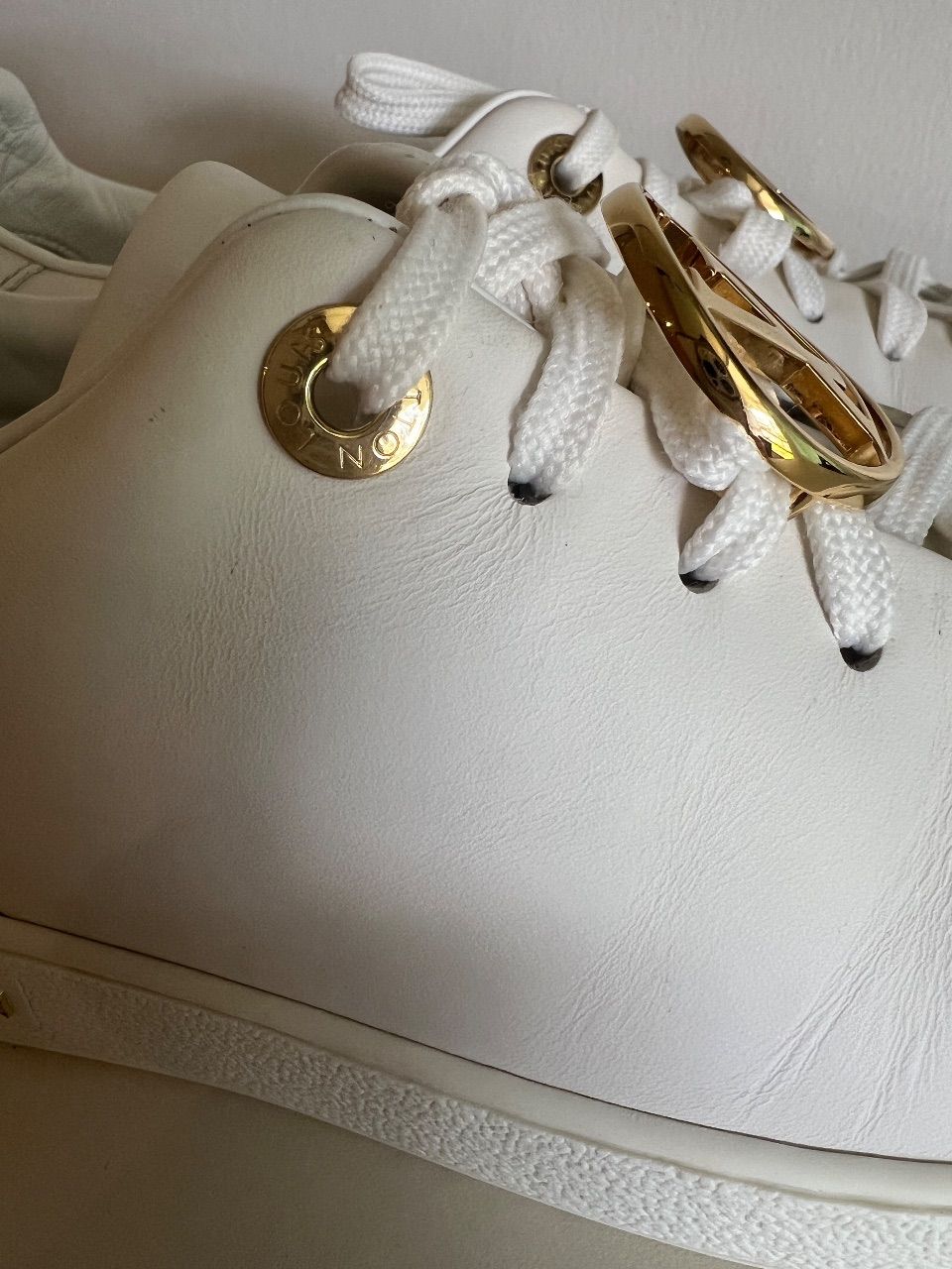 Tênis Front Row couro branco 36BR — foto 7