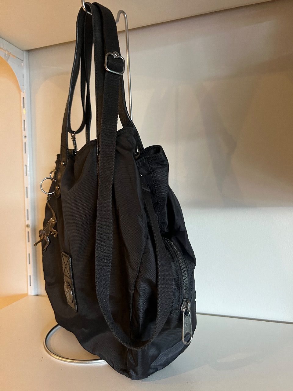 Bolsa de nylon preta — foto 2