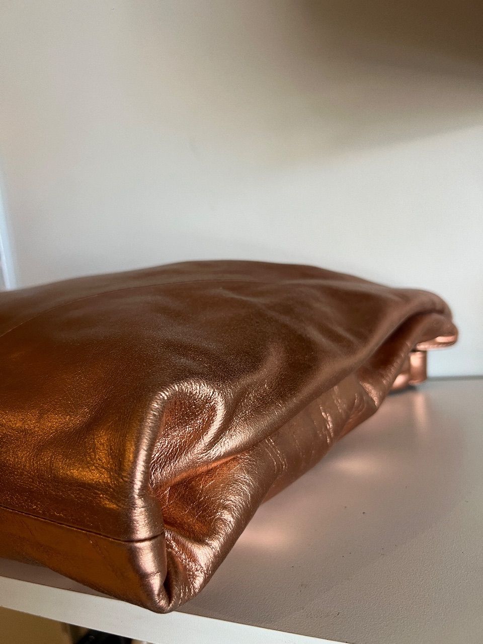 Bolsa metalizada cobre — foto 3