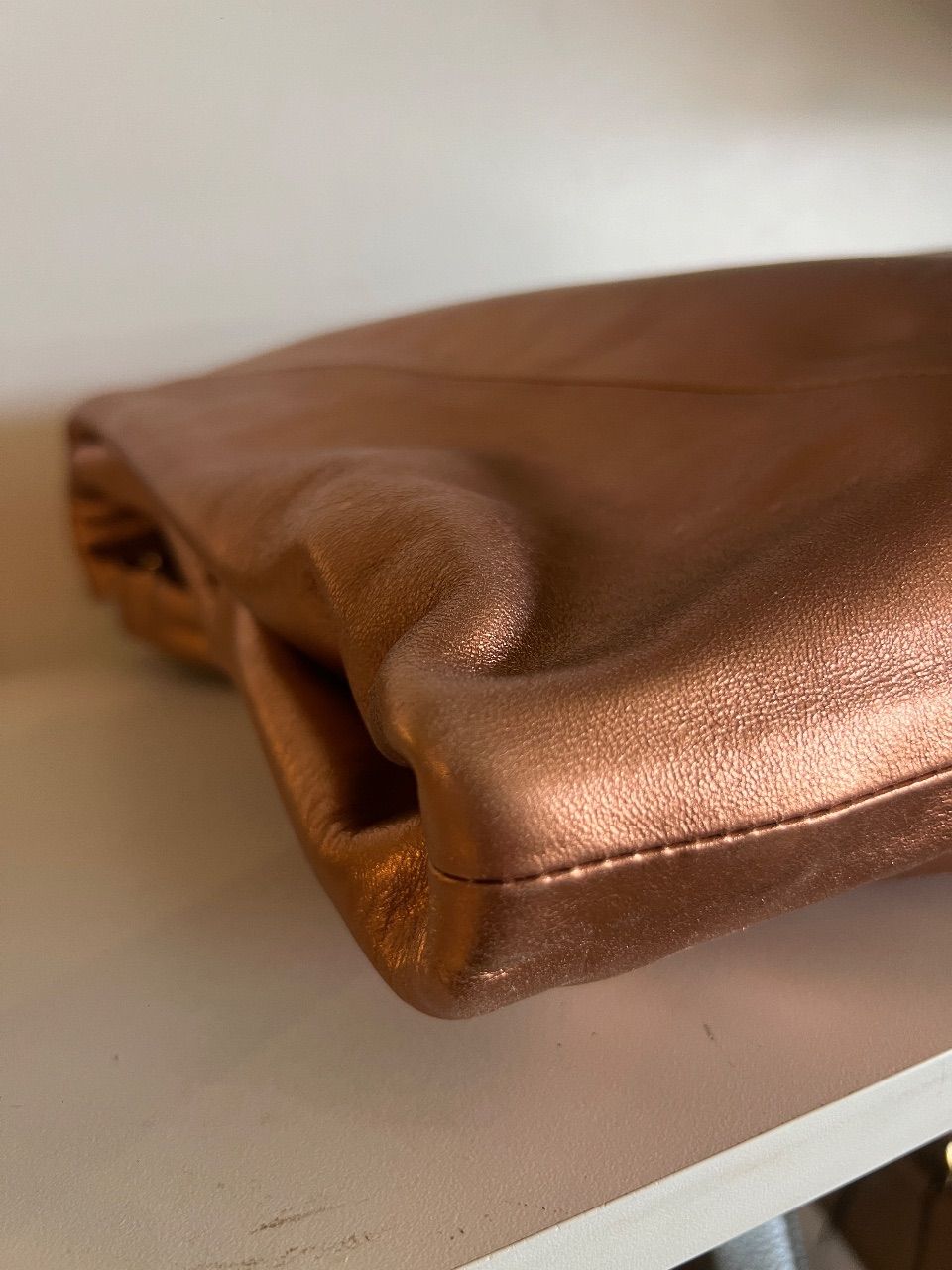 Bolsa metalizada cobre — foto 4