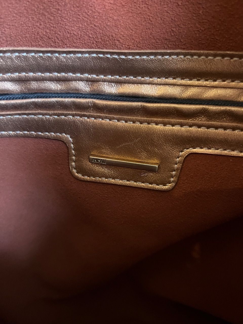 Bolsa metalizada cobre — foto 7