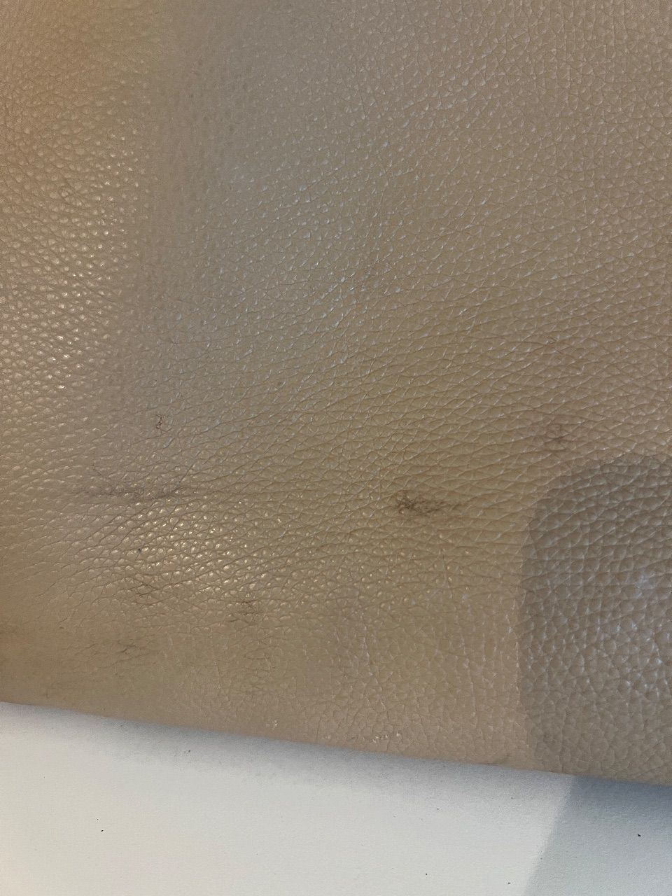 Bolsa tote Vitello Daino bege — foto 3